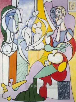 Pablo Picasso Painting - The sculptor 3 1931 cubism Pablo Picasso